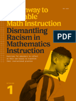A Pathway To Equitable Math Instruction, Dismantling Racism in Mathematics Instruction