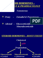 Pharma - 4th Asessment - Steroid Hormones - 3 Feb 2007