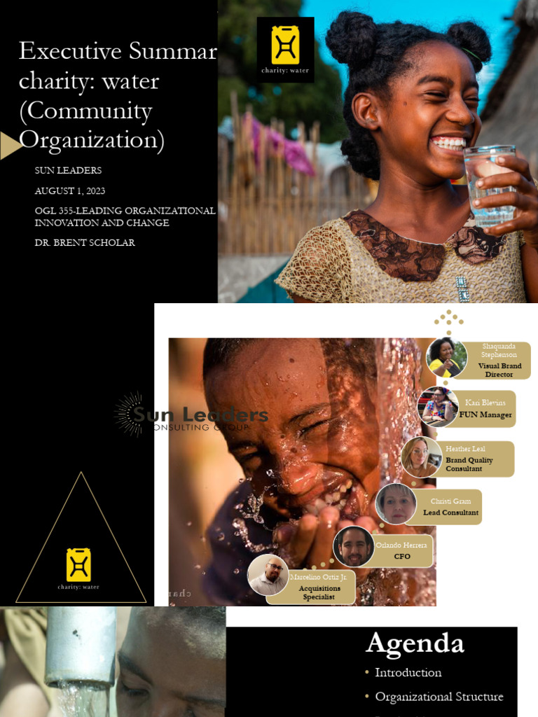 charity: water Organizational Overview | PDF | Business