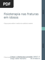 Fisioterapia Nas Fraturas Em Idosos