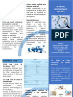 Triptico Hostpital Universitario