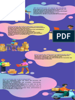 Infografía Proceso de Compra Online 3d Ilustrado Gradiente Violeta