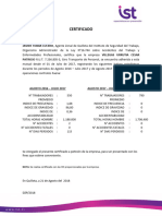 Certificado Manual Accidentabilidad - Agosto 2016 Julio 2018