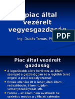 4 - A Piac Által Vezérelt Vegyesgazdaság