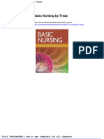 Test Bank For Basic Nursing by Treas