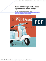 Test Bank For Basics of Web Design Html5 Css 5th Edition Terry Felke Morris Harper College