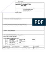 ICS Form 202 Template