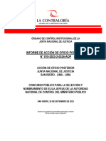 Informe Contraloría Fernández Jerí