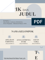 PPT TOPIK DAN JUDUL KEL 5