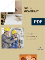 Part 1 Vocabulary