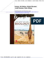 Test Bank For Biology 5th Edition Robert Brooker Eric Widmaier Linda Graham Peter Stiling