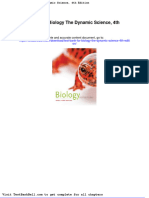 Test Bank For Biology The Dynamic Science 4th Edition