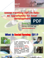 Social Farming (SF) in Italy