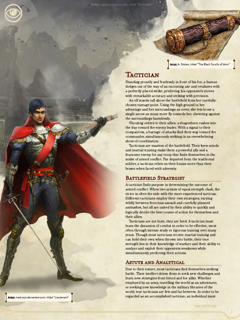 Tactician PDF Military