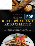 Keto Bread and Keto Chaffle Recipes by Marie Folher