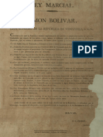 Ley Marcial de Simon Bolivar 158 - 0337