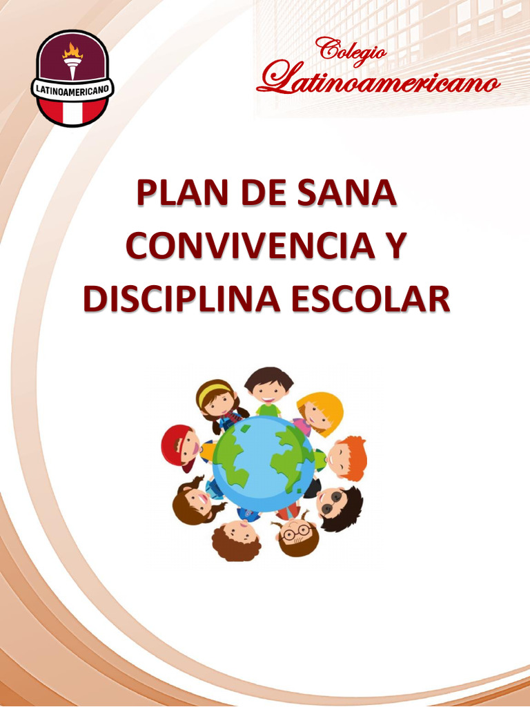 Plan de Sana Convivencia Escolar | PDF