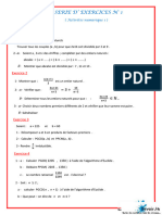 Activites Numeriques I 04 Exercices