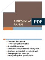 A Bizonylatok Fajtái - PDF