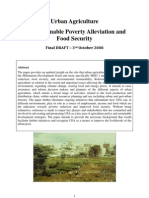Urban Agriculture for Sustainable Poverty Alleviation and Food Security