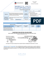 Handout U1 P2 - 4 Medio (GRAMMAR)