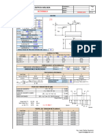 Hoja de Calculo para Zapatas