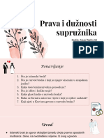 Prava I Dužnosti Supružnika