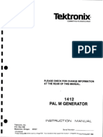 TEK - 1412 PAL-M Generator