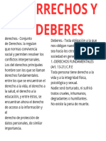 Derrechos y Deberes