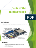 Parts of Motherboard