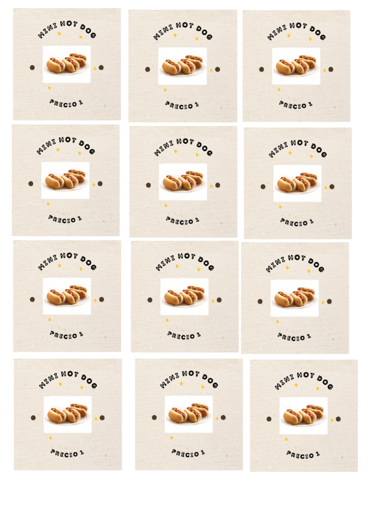 Hot Dog | PDF
