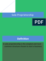 Sole Proprietorship Presentation