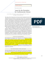 Lipid Management For The Prevention of Atherosclerotic Cardiovascular Disease