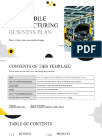 Automobile Manufacturing Business Plan by Slidesgo