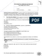 Evaluación Formativa Ciencias 3