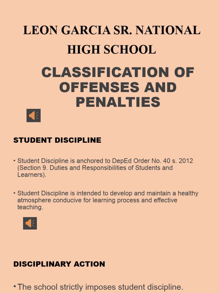 Classification of Offenses and Penalties | PDF