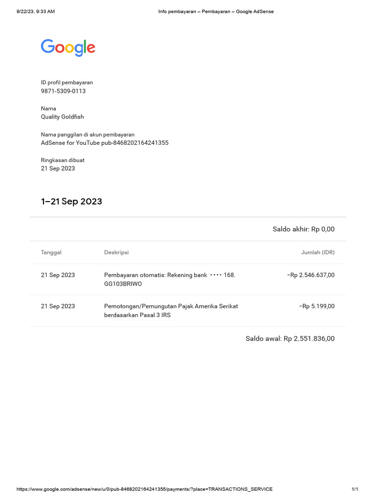 Menggali Rahasia Klaim Pembayaran Google AdSense: Panduan Lengkap dari Pemula hingga Ahli