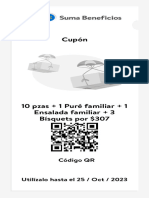 Cupon_10 pzas + 1 Pur_