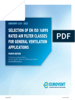 Eurovent REC 4-23 - Selection of EN ISO 16890 Rated Air Filter Classes - Fourth Edition - 2022 - EN - Web - 0