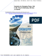 Test Bank For Chemistry For Changing Times 15th Edition John W Hill Terry W Mccreary Rill Ann Reuter Marilyn D Duerst