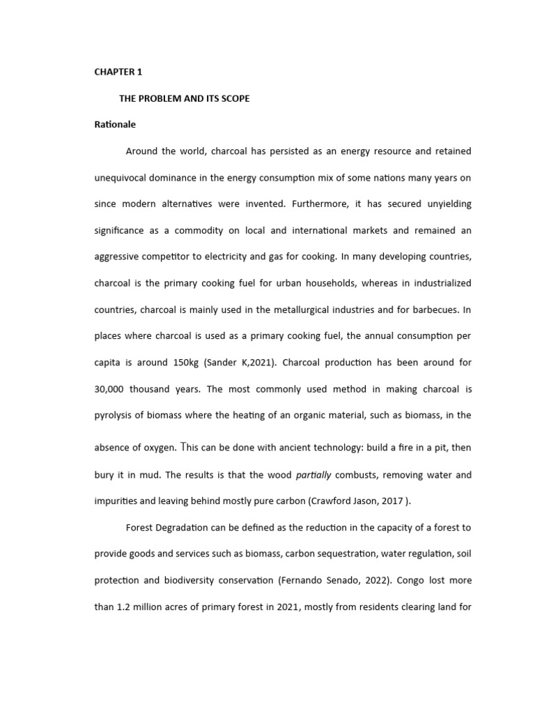 COMPARATIVE EFFECTIVENESS WOOD CHARCOAL AND BANANA PEEL CHARCOAL IN