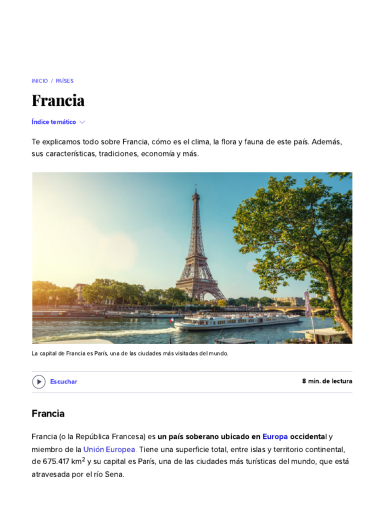 FRAN A FLORA FAUNA ECONOMIA CULTURA E CARACTER STICAS intelligence overview