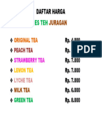 Daftar Harga