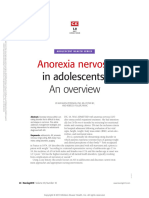 Anorexia Nervosa: in Adolescents