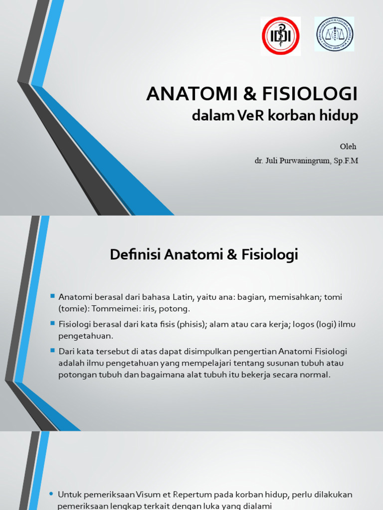 Anatomi & Fisiologi Manusia - Revisi | PDF