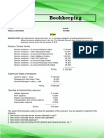 PT#4A 2Q Bookeeping