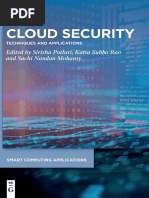 Cloud Security Techniques and Applications Smart Computing Applications