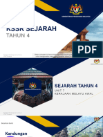 KSSR Sejarah Tahun 4 Bab 7