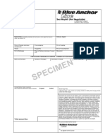 BAL Seawaybill Specimen