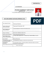 Form Aplikasi Kandidat Karyawan